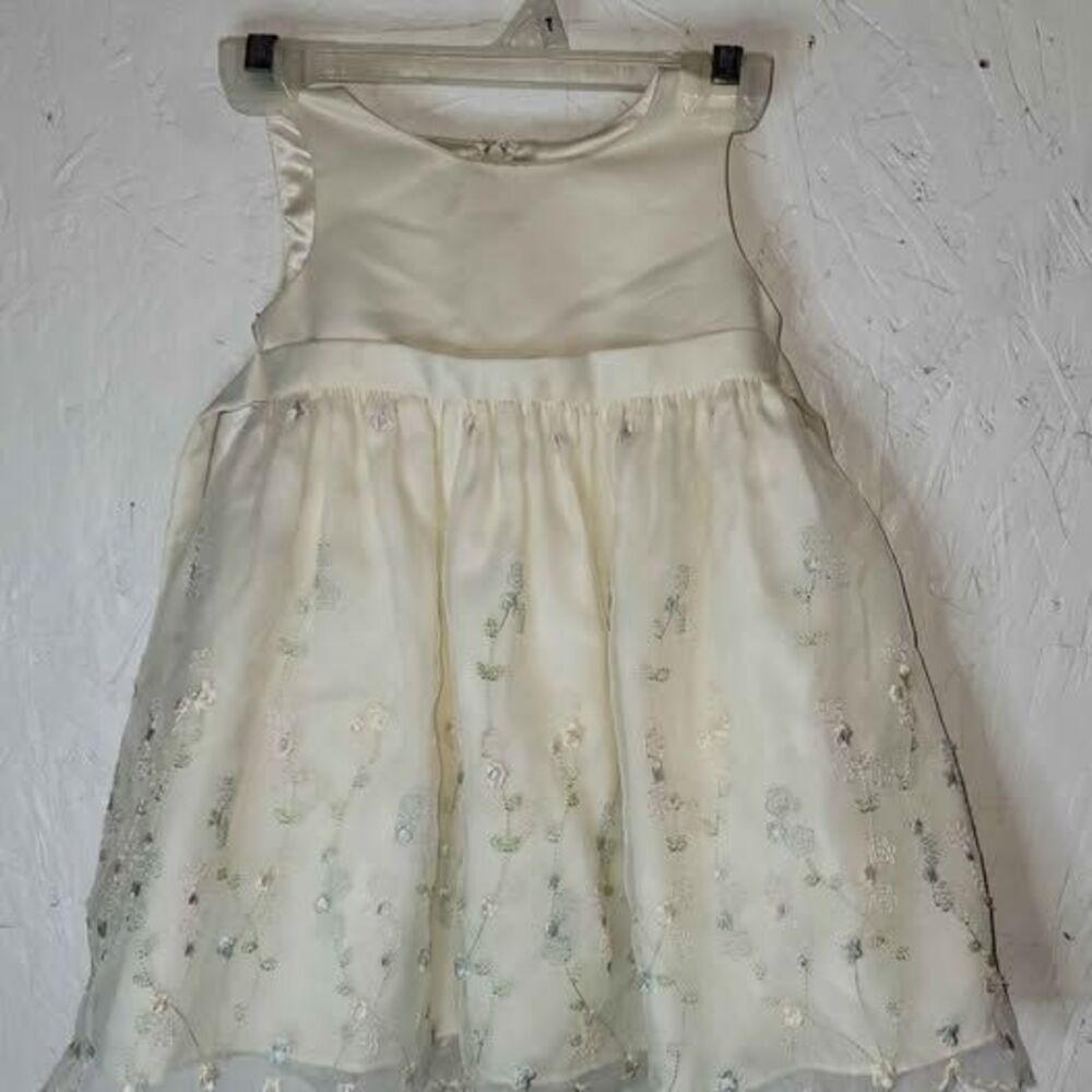 Cinderella Embroidered Floral Toddler Dress Size 24M